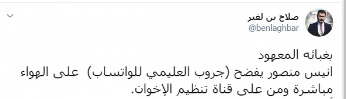 انيس منصور تويتر نجل الرئيس