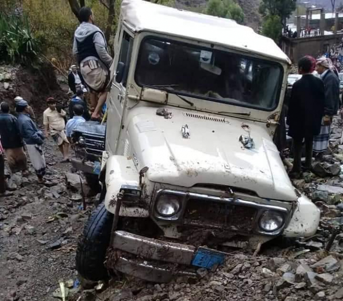 السيول في منطقة الصرم تخلف دمارًا واسعًا