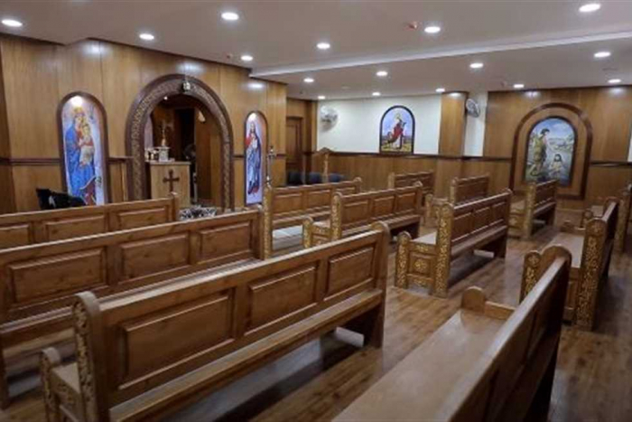 إنشاء كنيسة في مجمع سجون وادي النطرون في مصر