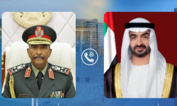 البرهان يعرب لبن زايد عن إدانة السودان الاعتداءات الحوثية