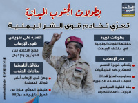 بطولات الجنوب الميدانية تعري تخادم قوى الشر اليمنية (إنفوجراف)