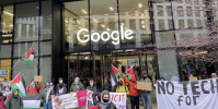 غوغل تطرد 50 موظفًا لاحتجاجهم على عقد مع إسرائيل