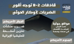 قاذفات B-2 توجه أقوى الضربات لأوكار الحوثي (إنفوجراف)