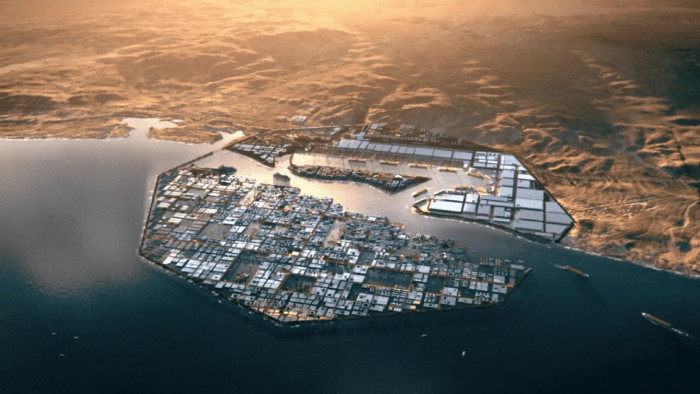 ميناء نيوم يُطلق ممرًا تجاريًا يربط السعودية ومصر والعراق ميناء نيوم يُطلق ممرًا تجاريًا يربط السعودية ومصر والعراق