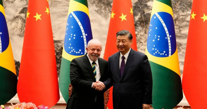 الصين والبرازيل تنسق استراتيجيات التنمية الاقتصادية الصين والبرازيل تنسق استراتيجيات التنمية الاقتصادية