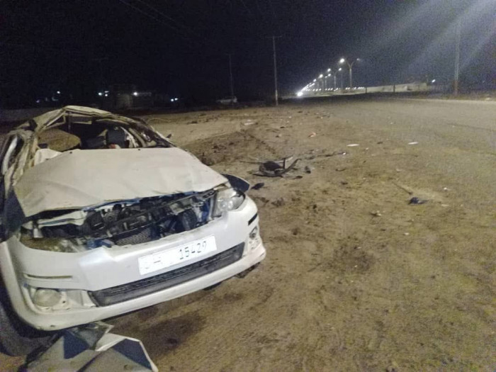 وفاة 5 وإصابة 4 آخرين بحادث مروري في البريقة