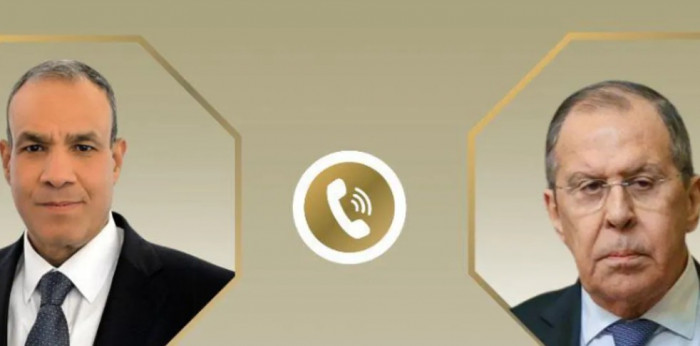 وزيرا الخارجية المصري والروسي يبحثان الأوضاع في السودان وغزة وزيرا الخارجية المصري والروسي يبحثان الأوضاع في السودان وغزة