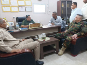 لجنة الإشراف تزور أقسام الدرين ودارسعد والممدارة