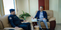 محافظ عدن ورئيس جهاز مكافحة الإرهاب يبحثان تعزيز أمن العاصمة