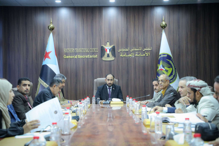 أمانة الانتقالي تبحث تداعيات تصاعد هجمات مليشيا الحوثي