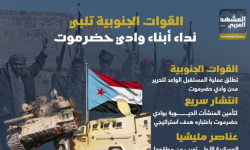 القوات الجنوبية تلبي نداء أبناء وادي حضرموت (إنفوجراف)