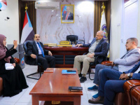 فريق التوجيه بالعاصمة عدن يهنئ الرئيس الزُبيدي بتحرير وادي حضرموت