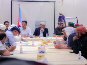 الكثيري وباعوم يثمنان دور قبائل يافع الحيوي في حضرموت