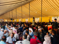 معتصمو سيئون يطالبون باحترام إرادة شعب الجنوب العربي