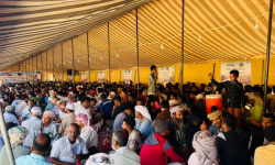 معتصمو سيئون يطالبون باحترام إرادة شعب الجنوب العربي