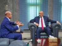 الرئيس الزُبيدي يطلع على سير العمل في البنك المركزي وفروعه