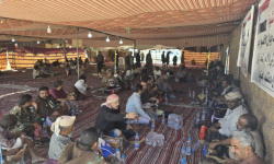 انطلاق اعتصام جماهير شبوة ودولة الجنوب المطلب الوحيد