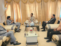 باعوم يناقش مع بن جبهه وضع القطاع النفطي في وادي حضرموت