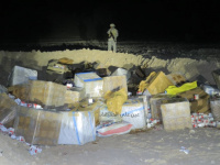 ضبط 10 أطنان من هيروين وحشيش بمستودعات "العسكرية الأولى"