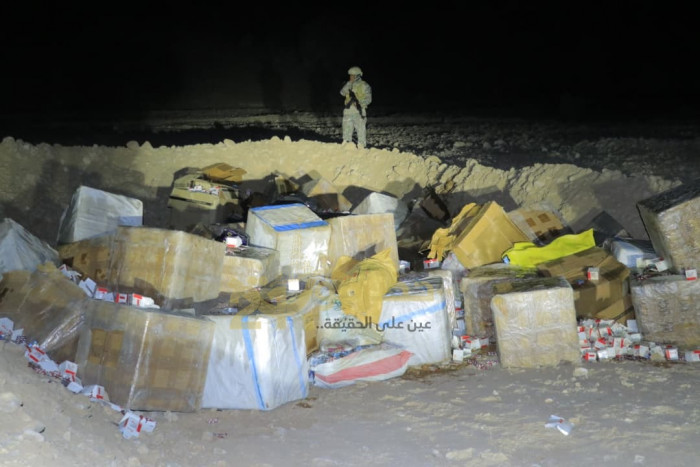 ضبط 10 أطنان من هيروين وحشيش بمستودعات العسكرية الأولى