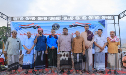 قيادات عسكرية وتنفيذية تنضم إلى اعتصام المكلا