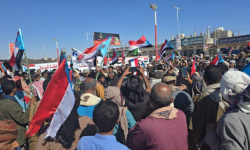 اعتصام عتق يستقبل حشودا للمطالبة بإعلان دولة الجنوب 