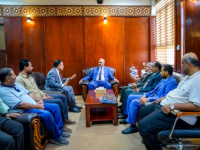 الرئيس الزُبيدي يتفقد وزارة الزراعة ويطلع على مشاريعها