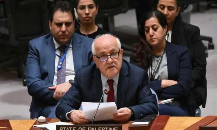 مندوب فلسطين بالأمم المتحدة: المجتمع الدولي يقف إلى جانب شعبنا مندوب فلسطين بالأمم المتحدة: المجتمع الدولي يقف إلى جانب شعبنا