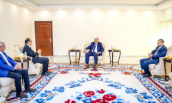 الرئيس الزُبيدي يبحث أوضاع المستشفيات الحكومية وتعزيز صناعة الدواء