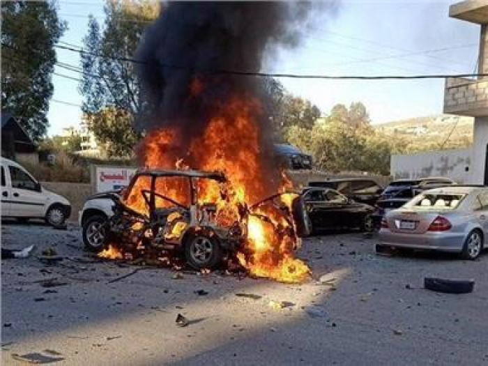 مسيرة إسرائيلية تستهدف سيارة جنوبي لبنان 