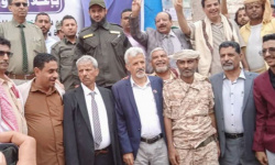 محافظ لحج يزور ساحة الاعتصام تأييدا للقوات المسلحة الجنوبية