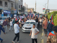 حشود جماهيرية من أبناء دار سعد تطالب بإعلان استقلال الجنوب