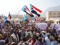 أبناء سقطرى يواصلون الاعتصام للمطالبة بإعلان دولة الجنوب