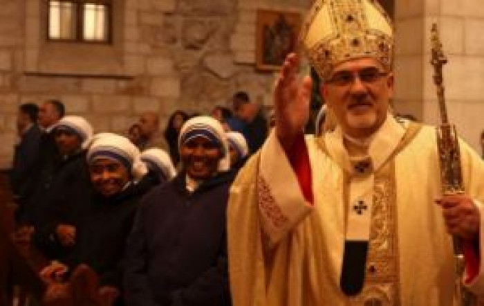 بطريرك القدس للاتين يزور غزة بمناسبة عيد الميلاد 