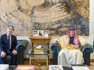 نائب وزير الخارجية السعودي يستقبل مساعد وزير الخارجية الياباني بالرياض