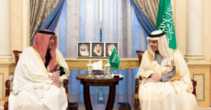 وزير الخارجية السعودي يستقبل أمين عام مجلس التعاون 