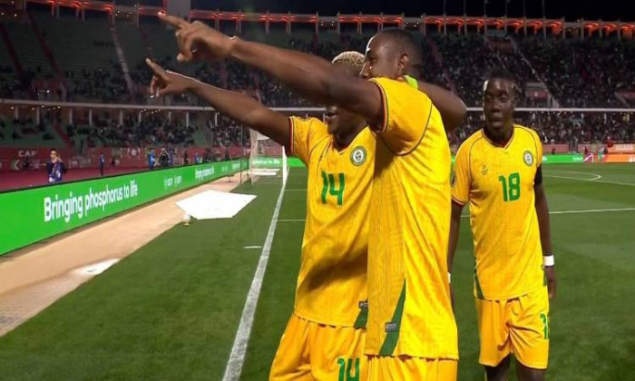 منتخب مصر يتأخر بهدف نظيف أمام زيمبابوى فى الشوط الأول