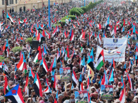 مليونية شبوة تطالب بإعلان الدولة وتؤيد القوات الجنوبية