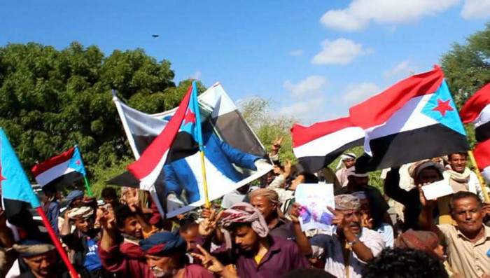 احتجاجات في كرش لحج ضد العدوان السعودي على الجنوب 