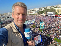 وسائل إعلام دولية تغطي مليونية ساحة العروض بعدن