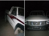 قوات الحزام الأمني تستعيد طقمًا منهوبًا وتضبط المتورطين بأبين