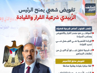 تفويض شعبي يمنح الرئيس الزُبيدي شرعية القرار والقيادة (إنفوجراف)