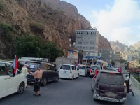 مواكب أبناء يافع تزحف نحو عدن للمشاركة بمليونية الثبات