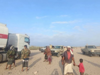 أمن أبين يشتبك مع مسلحين إثر احتجاز ناقلات وقود في أحور