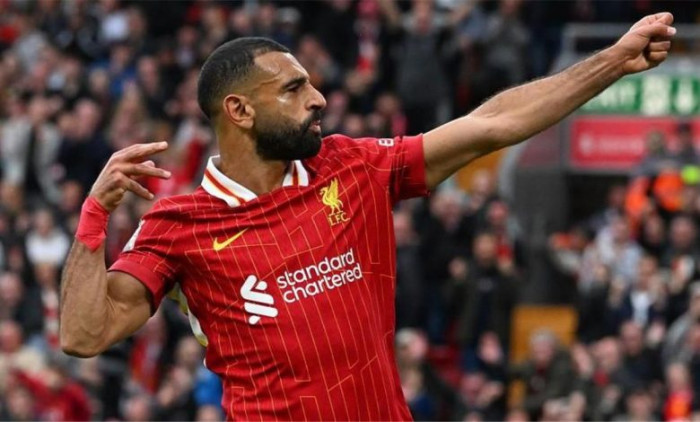 محمد صلاح يسجل رقمًا تاريخيًا جديدًا مع ليفربول 