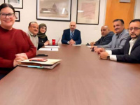 الجالية الجنوبية في أمريكا تبحث مع عضو الكونجرس تداعيات القصف السعودي