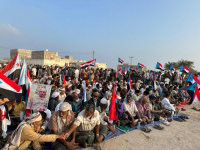 انطلاق فعالية الثبات والصمود في سيحوت تأييدا للانتقالي