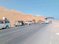 منع متظاهري بروم ميفع من التحرك إلى المكلا