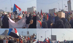 متظاهرو الغيضة يطالبون باستعادة دولة الجنوب