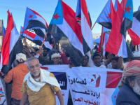 متظاهرو المهرة يؤكدون حق شعب الجنوب في تقرير المصير